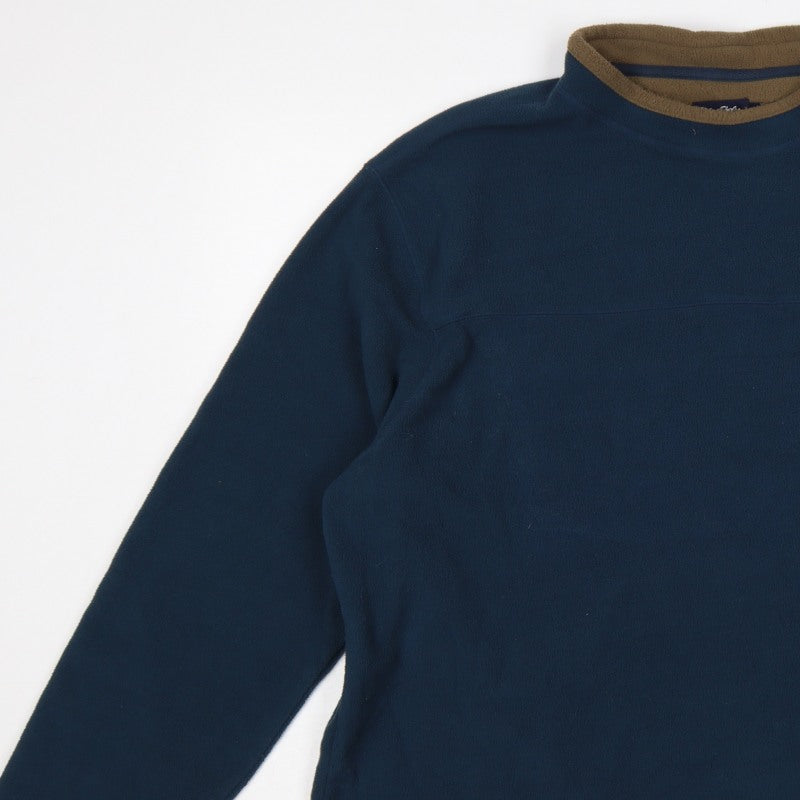 Peter Storm Men’s Blue Fleece Pullover Sweatshirt XL High Neck