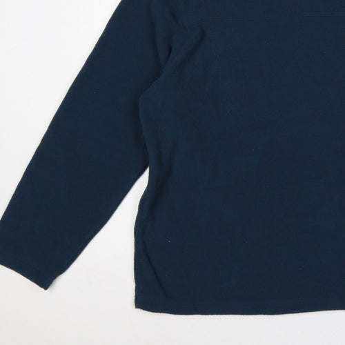 Peter Storm Men’s Blue Fleece Pullover Sweatshirt XL High Neck