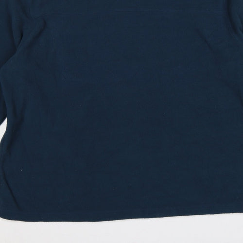 Peter Storm Men’s Blue Fleece Pullover Sweatshirt XL High Neck