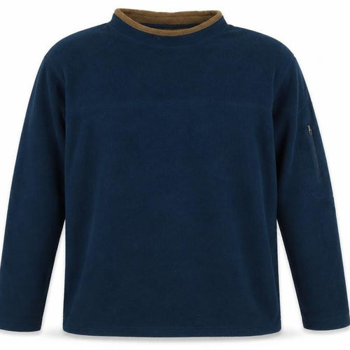 Peter Storm Men’s Blue Fleece Pullover Sweatshirt XL High Neck