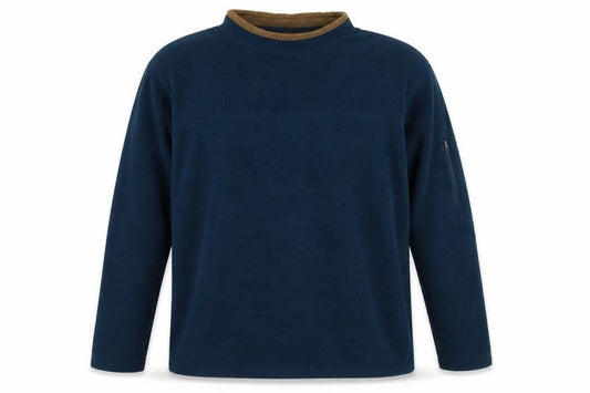 Peter Storm Men’s Blue Fleece Pullover Sweatshirt XL High Neck