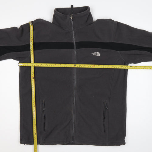 The North Face Men's Black L TNF 200 Fleece Full Zip Outdoor Jacket