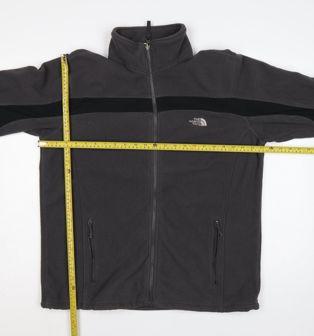 The North Face Men's Black L TNF 200 Fleece Full Zip Outdoor Jacket