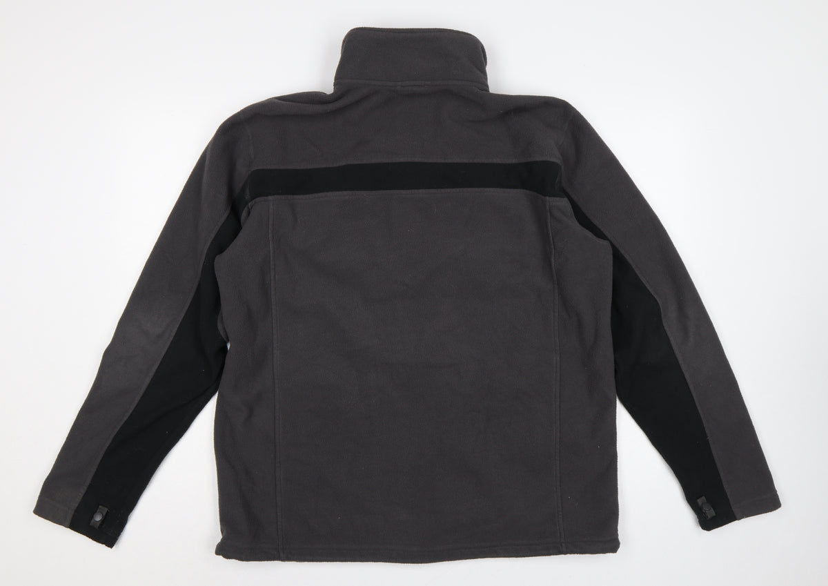 The North Face Men's Black L TNF 200 Fleece Full Zip Outdoor Jacket