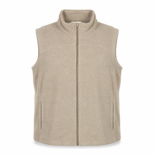 Marks & Spencer Women’s Beige UK 18 Fleece Zip Bodywarmer Waistcoat