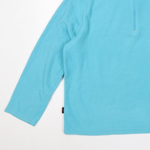 ProClimate Women’s Blue Size 18 1/4 Zip Fleece Sweatshirt