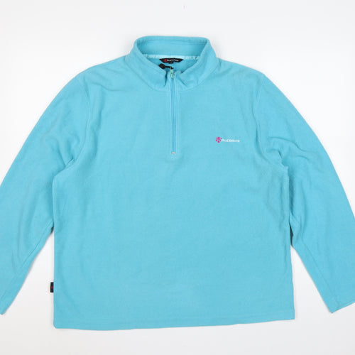 ProClimate Women’s Blue Size 18 1/4 Zip Fleece Sweatshirt