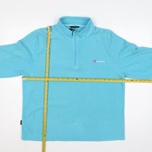 ProClimate Women’s Blue Size 18 1/4 Zip Fleece Sweatshirt
