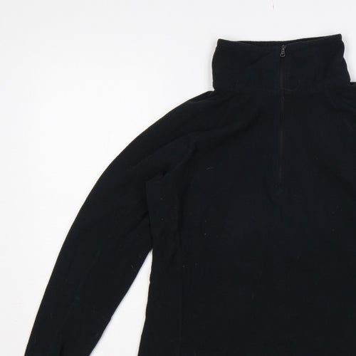 Columbia Women’s Black L Fleece 1/4 Zip Pullover Sweatshirt