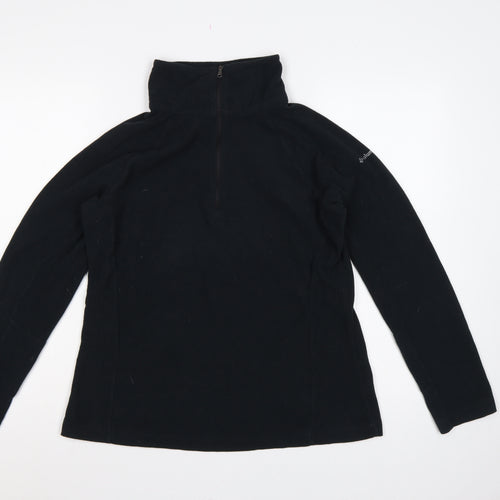 Columbia Women’s Black L Fleece 1/4 Zip Pullover Sweatshirt