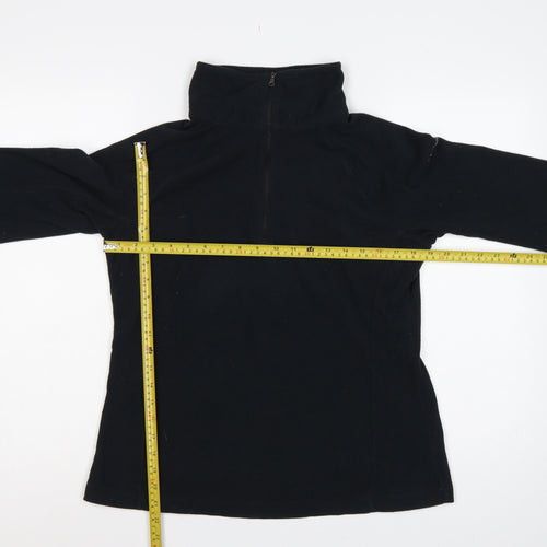 Columbia Women’s Black L Fleece 1/4 Zip Pullover Sweatshirt