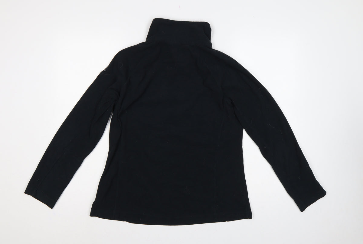 Columbia Women’s Black L Fleece 1/4 Zip Pullover Sweatshirt