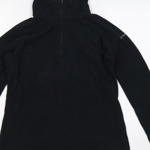 Columbia Women’s Black L Fleece 1/4 Zip Pullover Sweatshirt