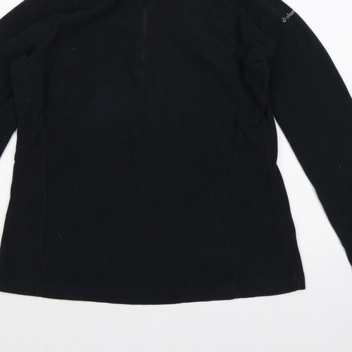 Columbia Women’s Black L Fleece 1/4 Zip Pullover Sweatshirt
