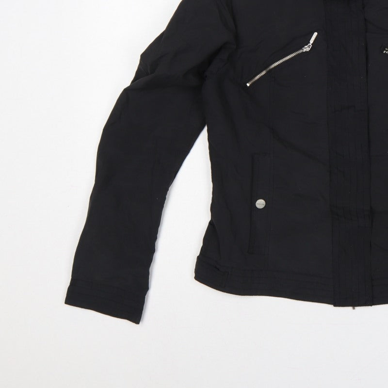 Geox Women’s Black UK 8 Short Full Zip Basic Jacket