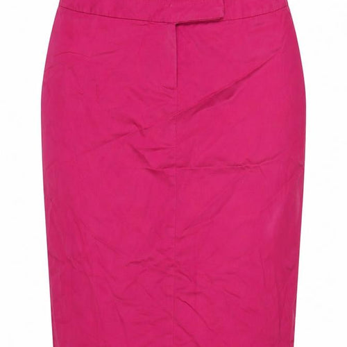 Oasis Women’s Pink UK 10 High Rise Pencil Knee Length Skirt