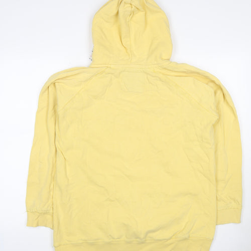 Lee Cooper Women’s Yellow Size 12 Pullover Hoodie Logo Pocket