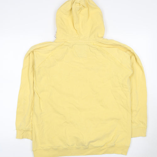 Lee Cooper Women’s Yellow Size 12 Pullover Hoodie Logo Pocket