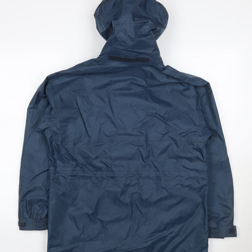 Arctic Moon Men’s Blue Hooded Parka Jacket Size 34 Nylon