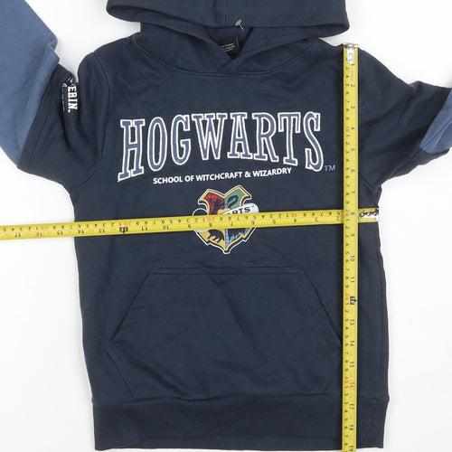 Wizarding World Boys Blue 10 Years Hogwarts Harry Potter Pullover Hoodie