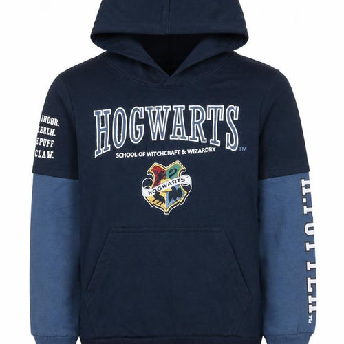 Wizarding World Boys Blue 10 Years Hogwarts Harry Potter Pullover Hoodie