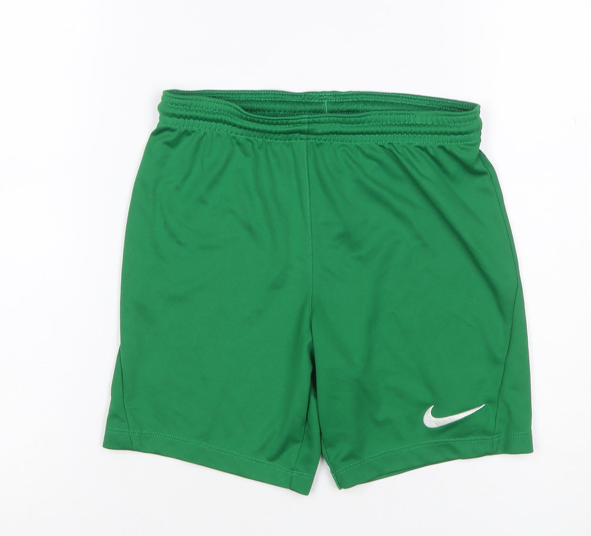 Nike Boys Green S 8-9 Years Dri-FIT Athletic Football Shorts