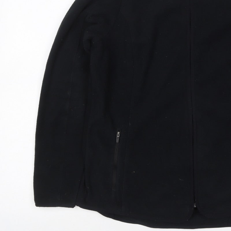 Goodmove Women’s Black UK 16 Basic Softshell Full Zip Jacket