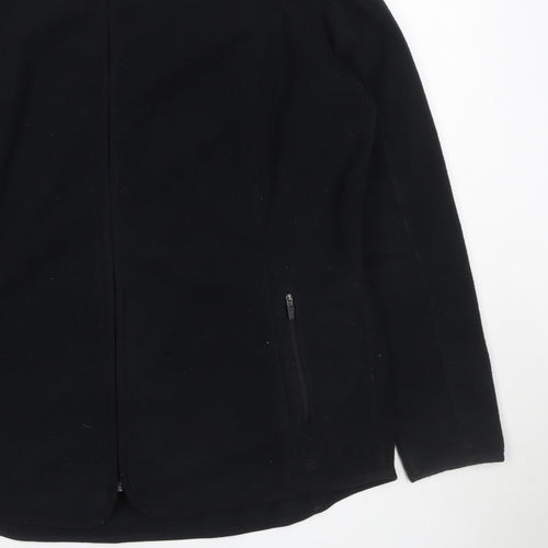 Goodmove Women’s Black UK 16 Basic Softshell Full Zip Jacket
