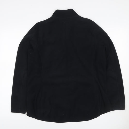 Goodmove Women’s Black UK 16 Basic Softshell Full Zip Jacket