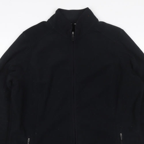 Goodmove Women’s Black UK 16 Basic Softshell Full Zip Jacket