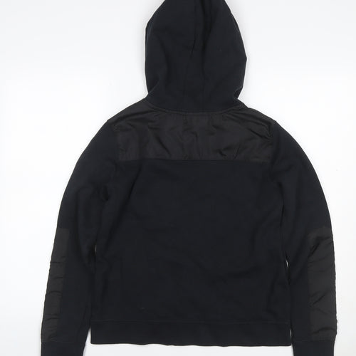 Nike Women’s Black L Full Zip Hooded Fleece Sports Hoodie