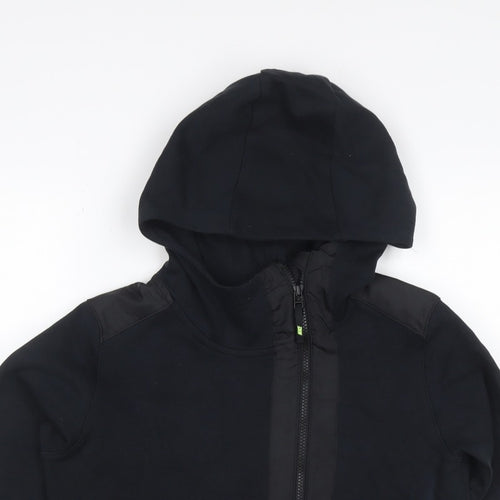 Nike Women’s Black L Full Zip Hooded Fleece Sports Hoodie