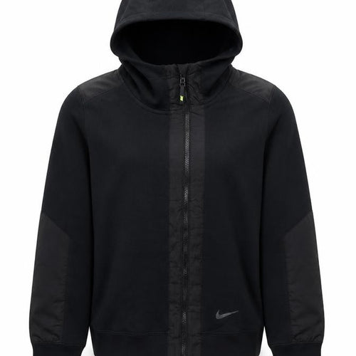 Nike Women’s Black L Full Zip Hooded Fleece Sports Hoodie
