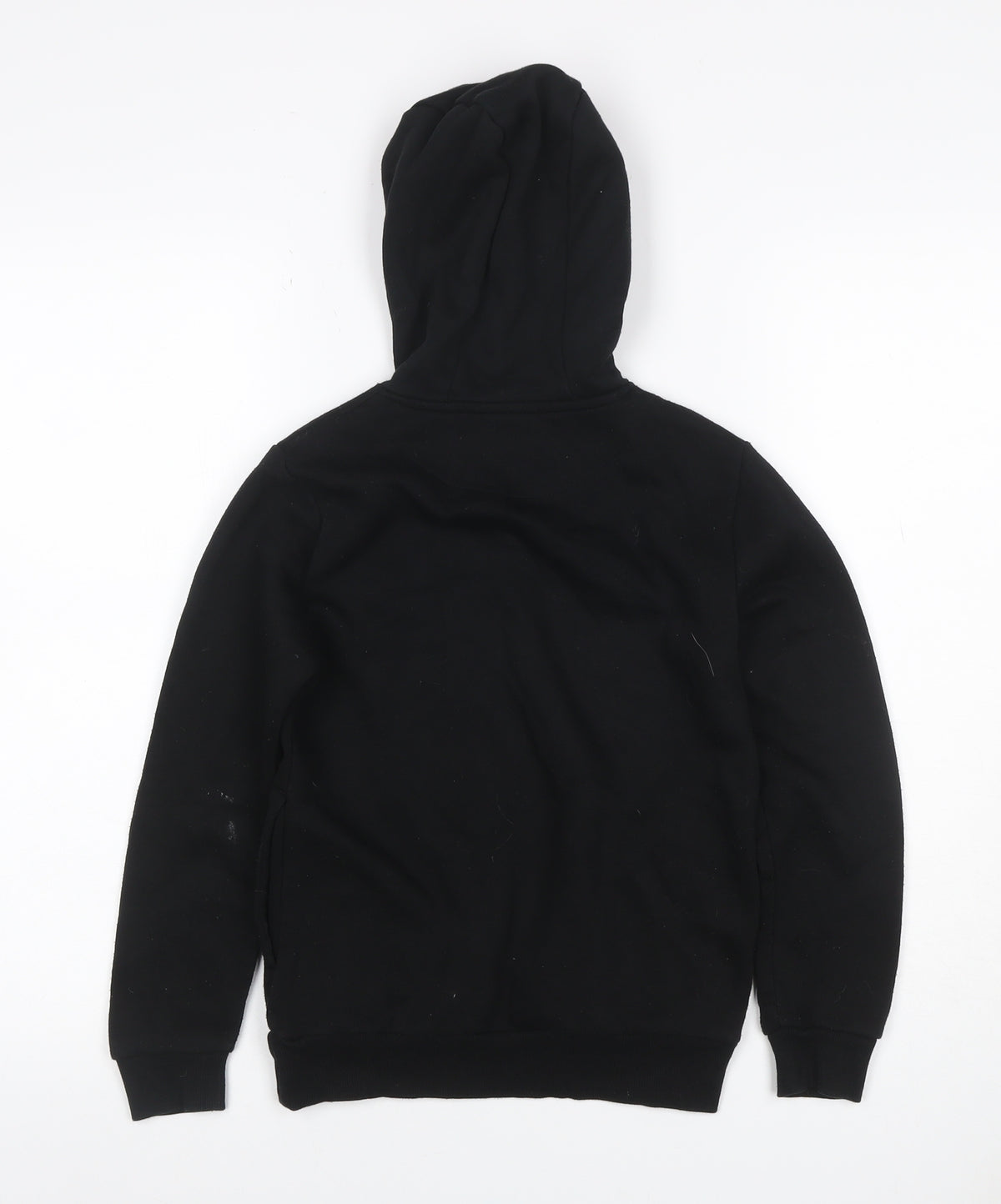 McKenzie Boys Black Pullover Hoodie 8-10 Years Logo Fleece