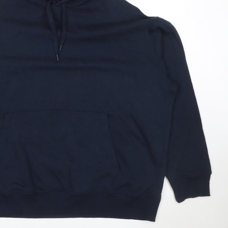 Ted Baker Men’s Navy Blue S Pullover Hooded Fleece Hoodie