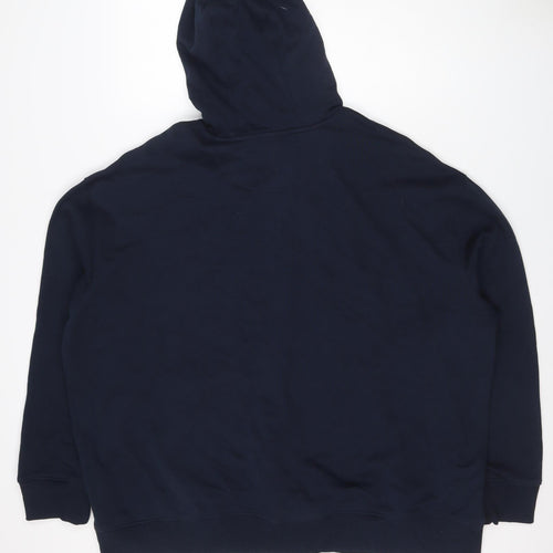 Ted Baker Men’s Navy Blue S Pullover Hooded Fleece Hoodie
