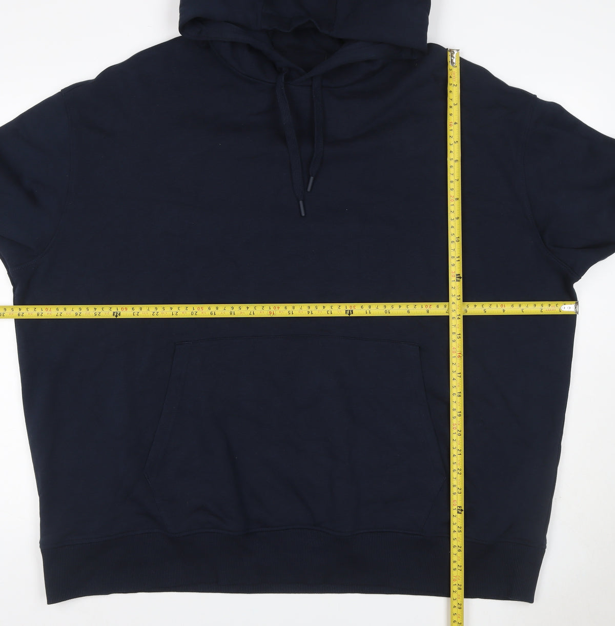 Ted Baker Men’s Navy Blue S Pullover Hooded Fleece Hoodie
