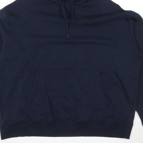 Ted Baker Men’s Navy Blue S Pullover Hooded Fleece Hoodie