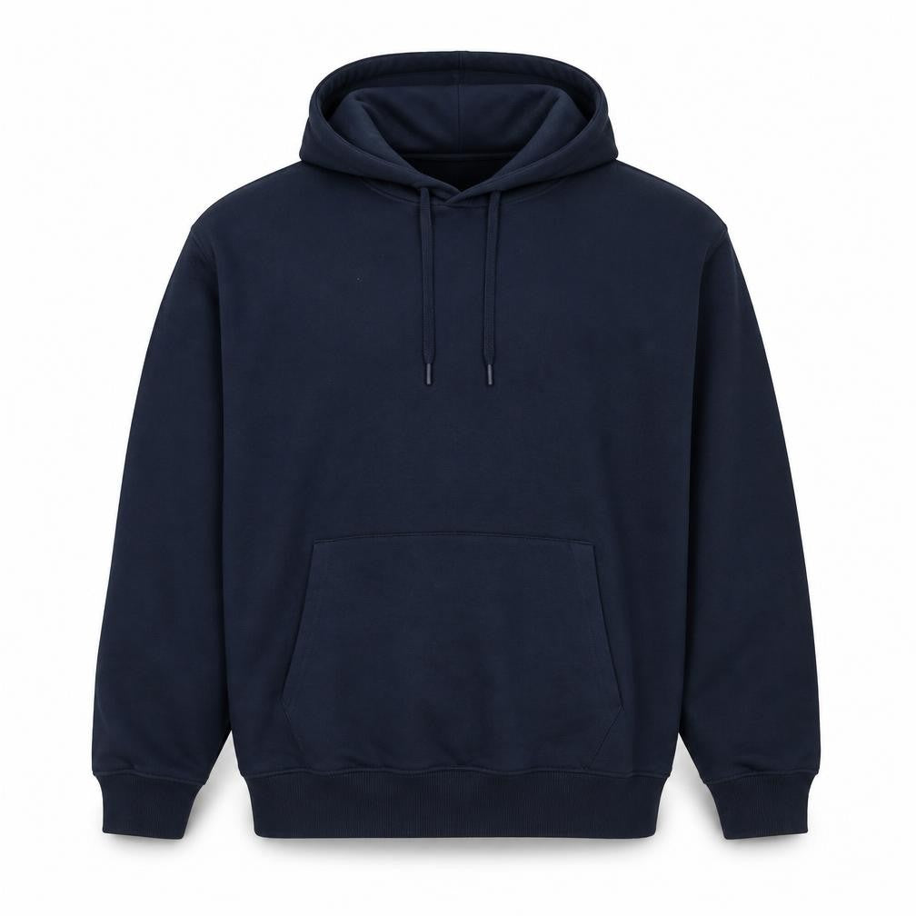 Ted Baker Men’s Navy Blue S Pullover Hooded Fleece Hoodie