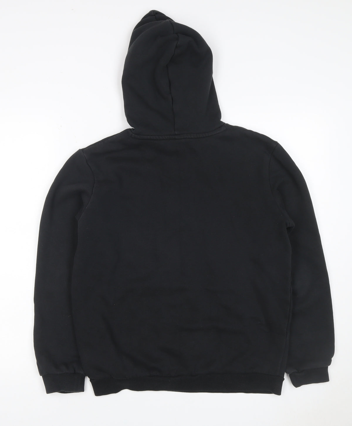 Puma Boys Black 15-16 Years Pullover Logo Sportswear Hoodie