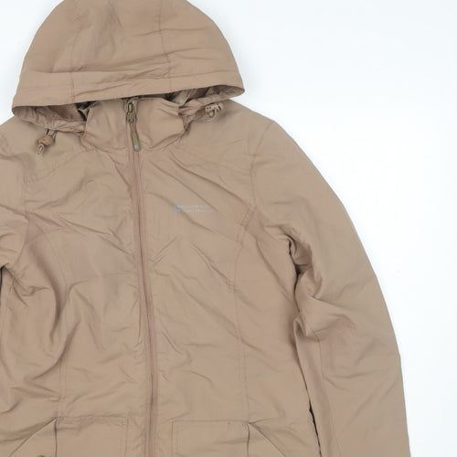 Mountain Warehouse Women’s Beige UK 10 Hooded Parka Jacket