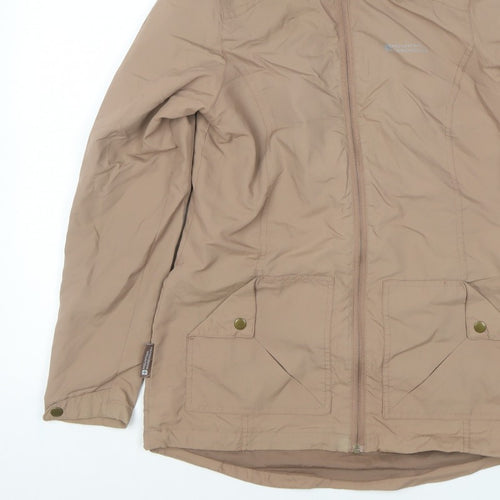 Mountain Warehouse Women’s Beige UK 10 Hooded Parka Jacket