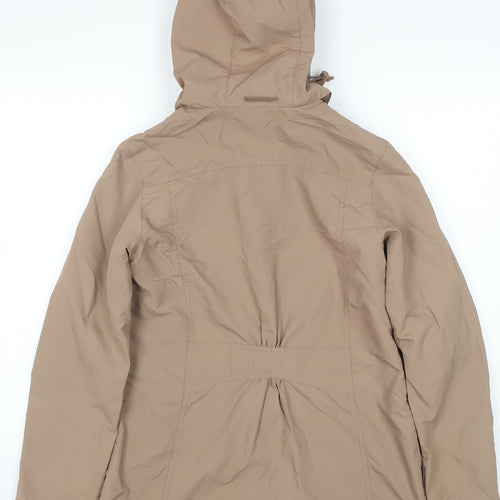 Mountain Warehouse Women’s Beige UK 10 Hooded Parka Jacket