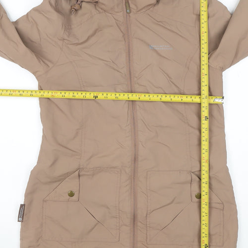 Mountain Warehouse Women’s Beige UK 10 Hooded Parka Jacket