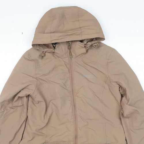 Mountain Warehouse Women’s Beige UK 10 Hooded Parka Jacket