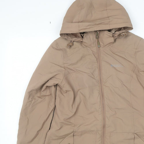 Mountain Warehouse Women’s Beige UK 10 Hooded Parka Jacket