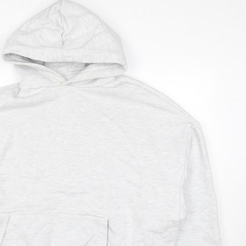 Arrangement Women’s Grey Size 12 Pullover Hooded Fleece Hoodie
