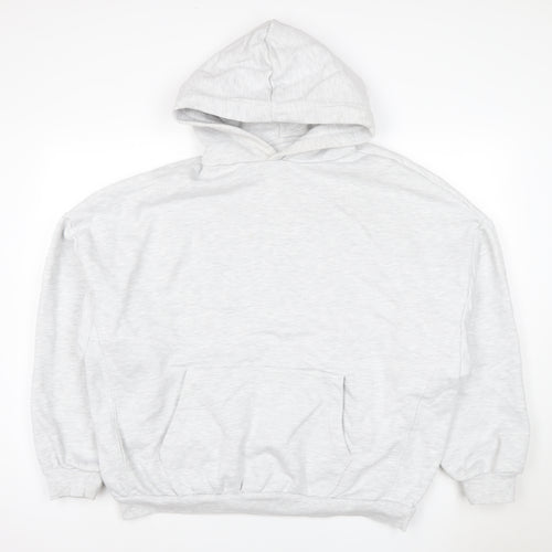 Arrangement Women’s Grey Size 12 Pullover Hooded Fleece Hoodie