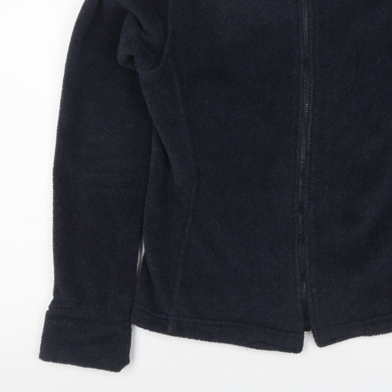 Ted Baker Women’s Blue Fleece Full Zip Jacket UK 12