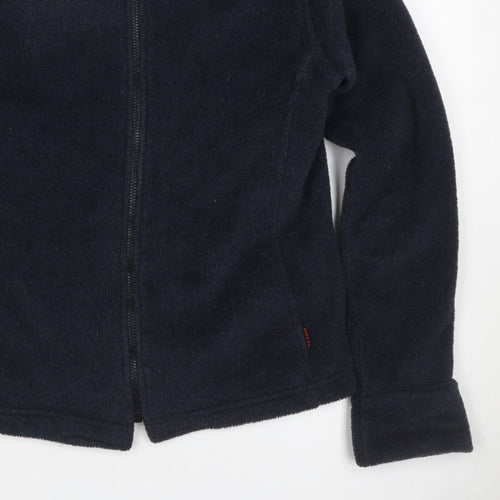 Ted Baker Women’s Blue Fleece Full Zip Jacket UK 12